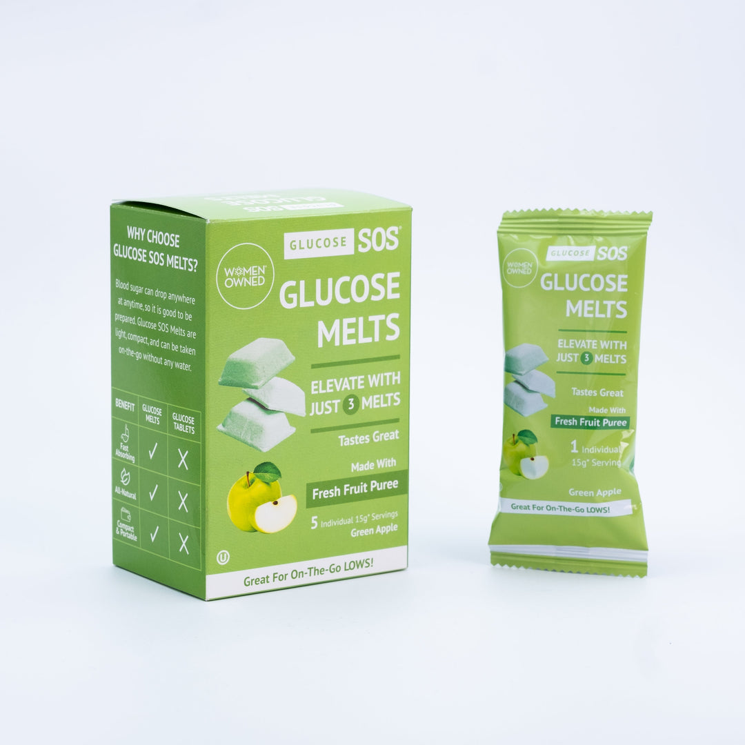 Green Apple Glucose SOS Melts