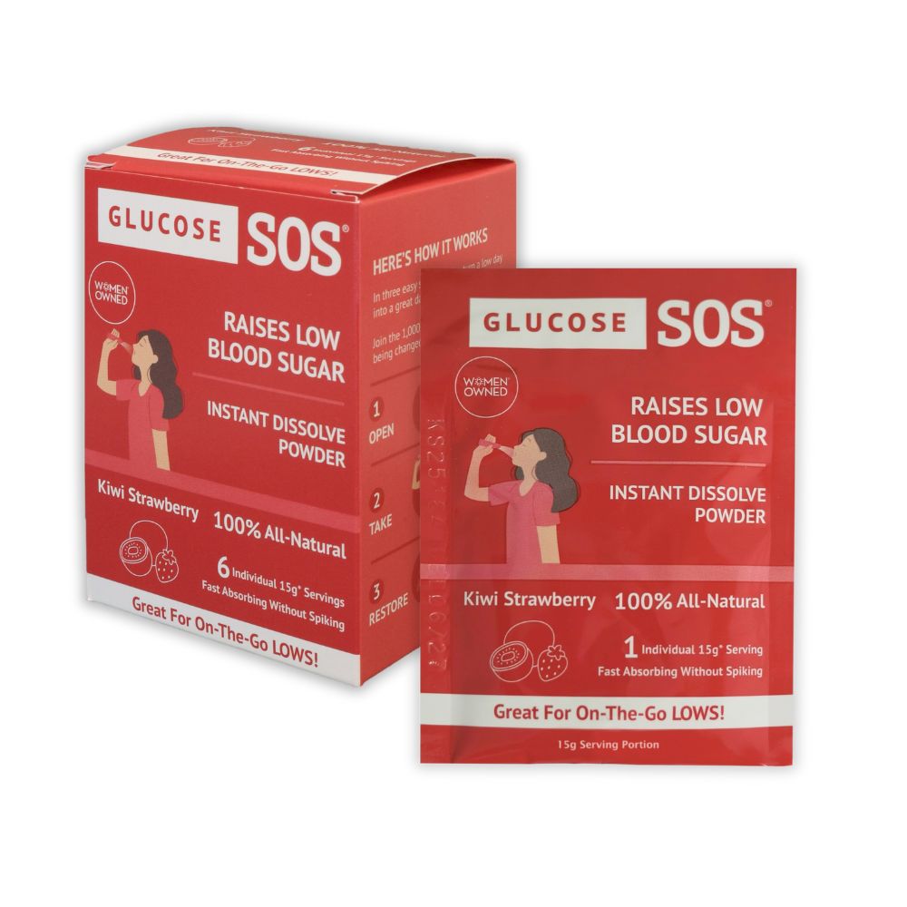 Kiwi Strawberry Glucose SOS Powder
